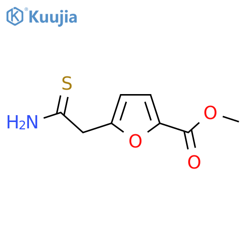 methyl 5-(carbamothioylmethyl)furan-2-carboxylate structure