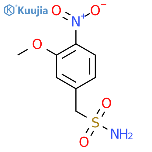 (3-methoxy-4-nitrophenyl)methanesulfonamide structure