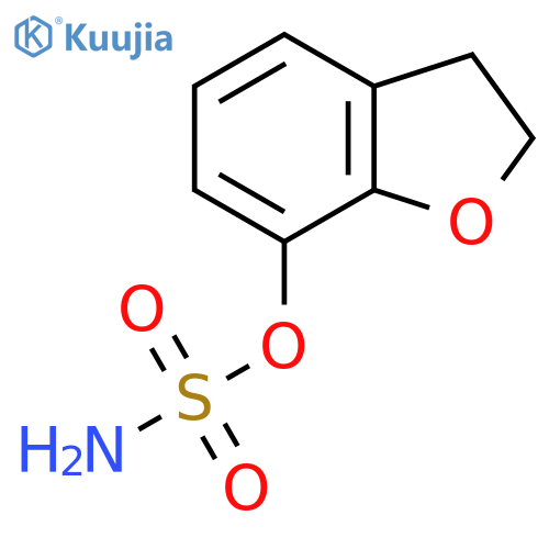 2,3-dihydro-1-benzofuran-7-yl sulfamate structure