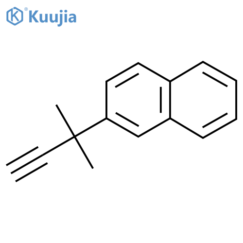 2-(2-methylbut-3-yn-2-yl)naphthalene structure