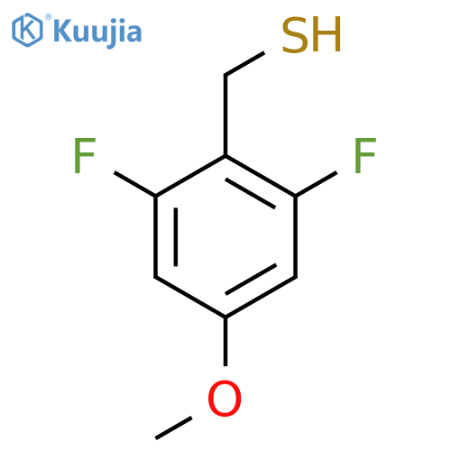 (2,6-difluoro-4-methoxyphenyl)methanethiol structure