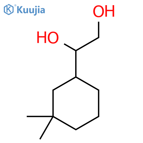 1-(3,3-dimethylcyclohexyl)ethane-1,2-diol structure