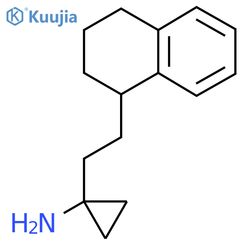 1-2-(1,2,3,4-tetrahydronaphthalen-1-yl)ethylcyclopropan-1-amine structure