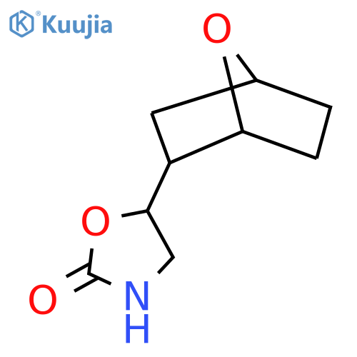 5-{7-oxabicyclo2.2.1heptan-2-yl}-1,3-oxazolidin-2-one structure
