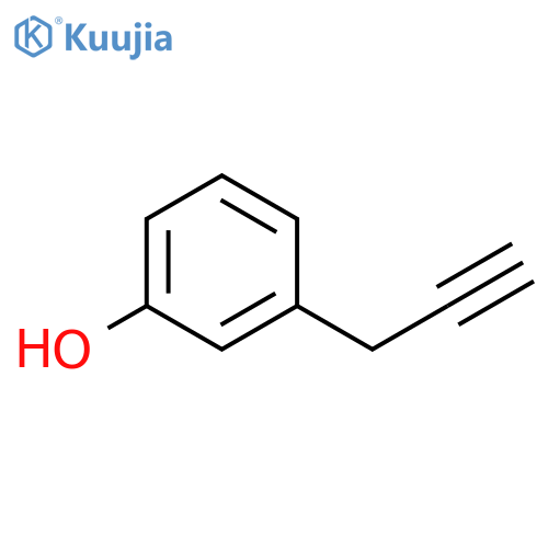 3-(prop-2-yn-1-yl)phenol structure