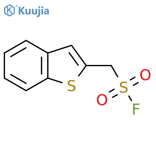 (1-benzothiophen-2-yl)methanesulfonyl fluoride structure