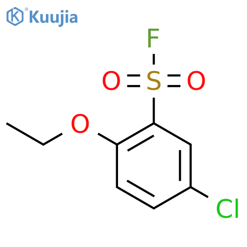 5-chloro-2-ethoxybenzene-1-sulfonyl fluoride structure