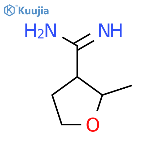 2-methyloxolane-3-carboximidamide structure
