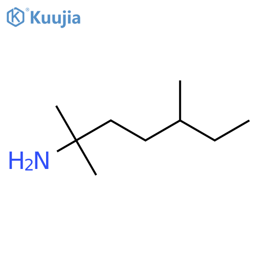 2,5-dimethylheptan-2-amine structure