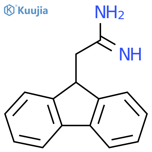 2-(9H-fluoren-9-yl)ethanimidamide structure