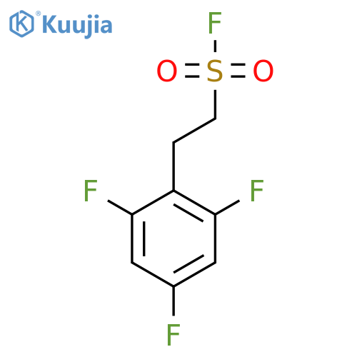 2-(2,4,6-trifluorophenyl)ethane-1-sulfonyl fluoride structure