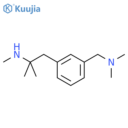 dimethyl({3-2-methyl-2-(methylamino)propylphenyl}methyl)amine structure