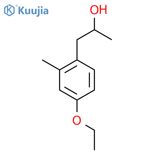1-(4-ethoxy-2-methylphenyl)propan-2-ol structure