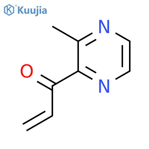 1-(3-methylpyrazin-2-yl)prop-2-en-1-one structure