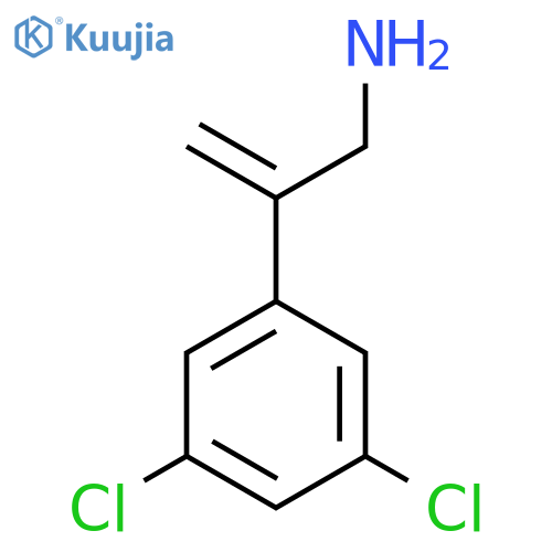 2-(3,5-dichlorophenyl)prop-2-en-1-amine structure