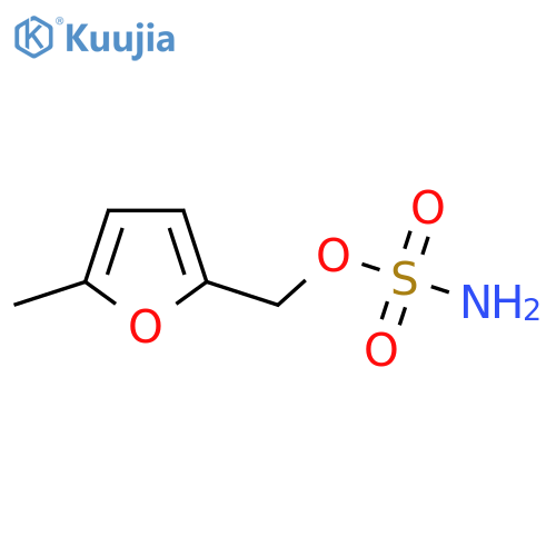 (5-methylfuran-2-yl)methyl sulfamate structure