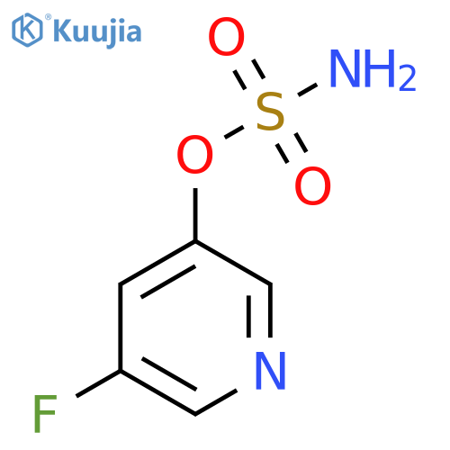 5-fluoropyridin-3-yl sulfamate structure