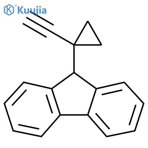 9-(1-ethynylcyclopropyl)-9H-fluorene structure