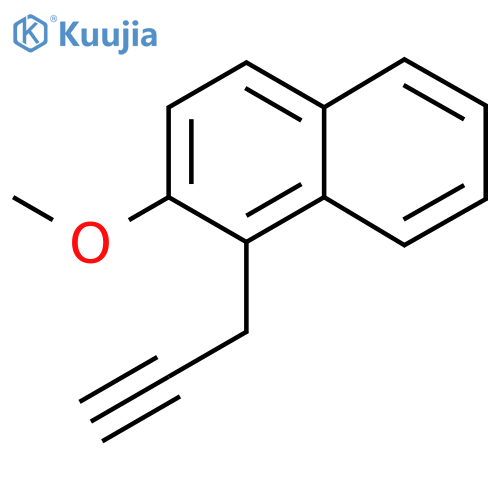 2-methoxy-1-(prop-2-yn-1-yl)naphthalene structure