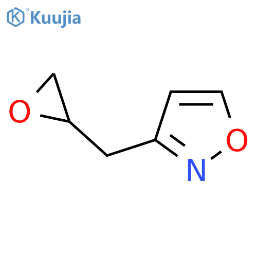 3-(oxiran-2-yl)methyl-1,2-oxazole structure