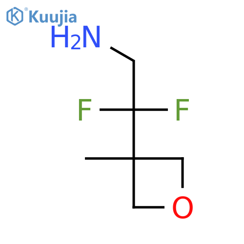 2,2-difluoro-2-(3-methyloxetan-3-yl)ethan-1-amine structure
