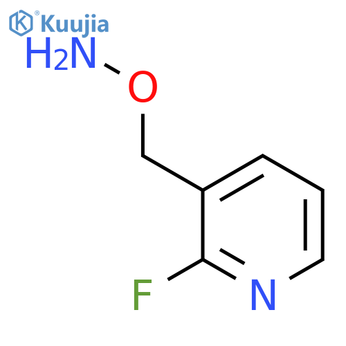 O-(2-fluoropyridin-3-yl)methylhydroxylamine structure