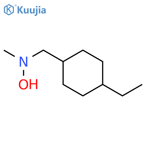 N-(4-ethylcyclohexyl)methyl-N-methylhydroxylamine structure