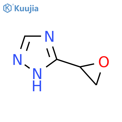 3-(oxiran-2-yl)-1H-1,2,4-triazole structure