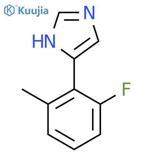 4-(2-fluoro-6-methylphenyl)-1H-imidazole structure