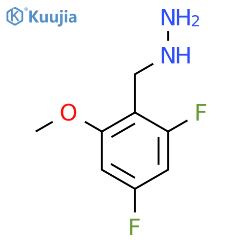 (2,4-difluoro-6-methoxyphenyl)methylhydrazine structure