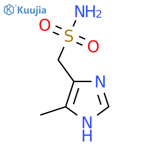 (4-methyl-1H-imidazol-5-yl)methanesulfonamide structure