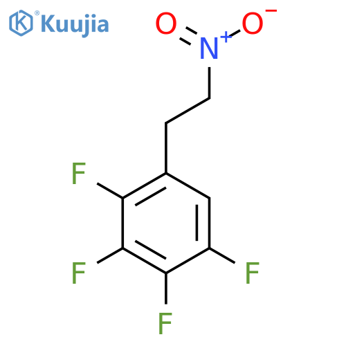 1,2,3,4-Tetrafluoro-5-(2-nitroethyl)benzene structure