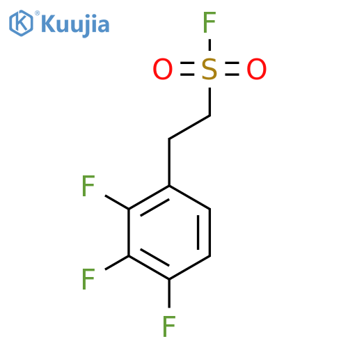 2-(2,3,4-Trifluorophenyl)ethane-1-sulfonyl fluoride structure