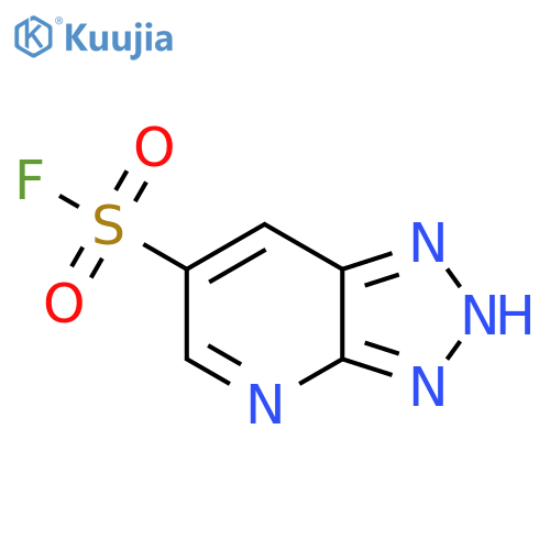 3H-1,2,3triazolo4,5-bpyridine-6-sulfonyl fluoride structure