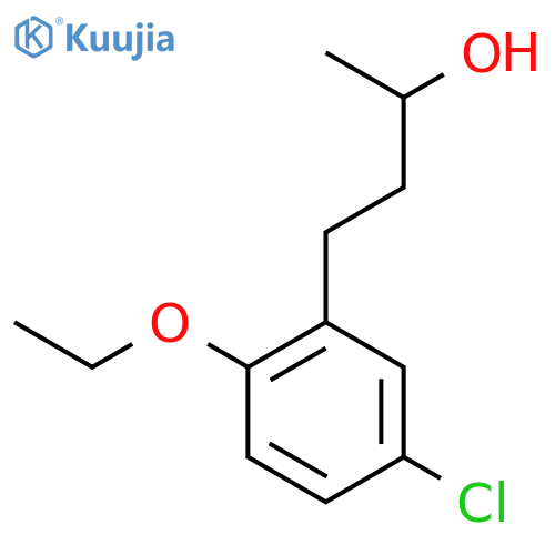 4-(5-chloro-2-ethoxyphenyl)butan-2-ol structure