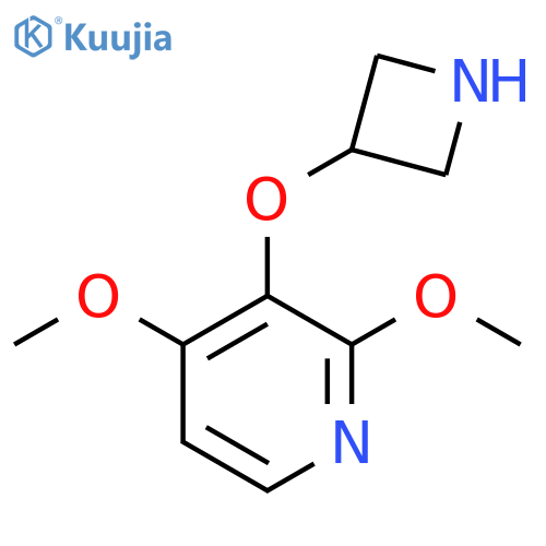 3-(azetidin-3-yloxy)-2,4-dimethoxypyridine structure