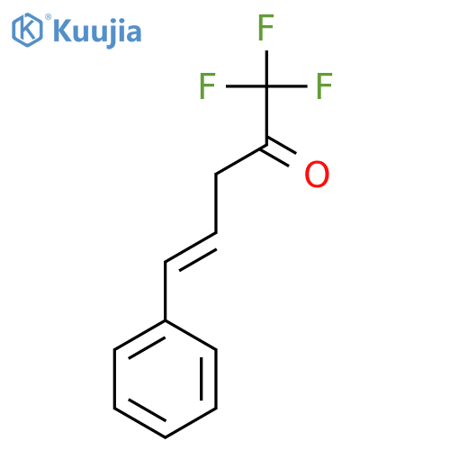 1,1,1-Trifluoro-5-phenylpent-4-en-2-one structure