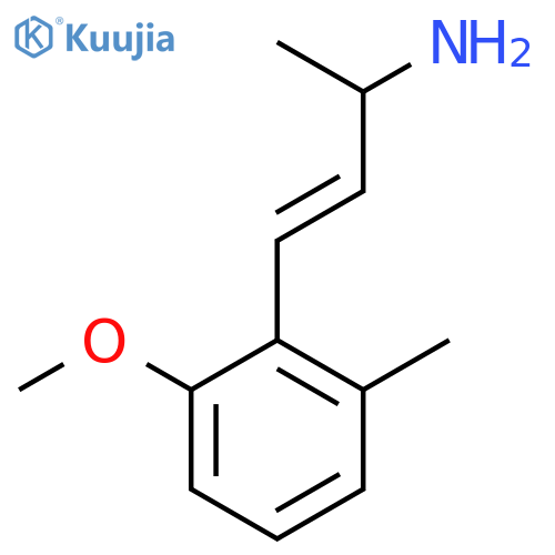 4-(2-methoxy-6-methylphenyl)but-3-en-2-amine structure