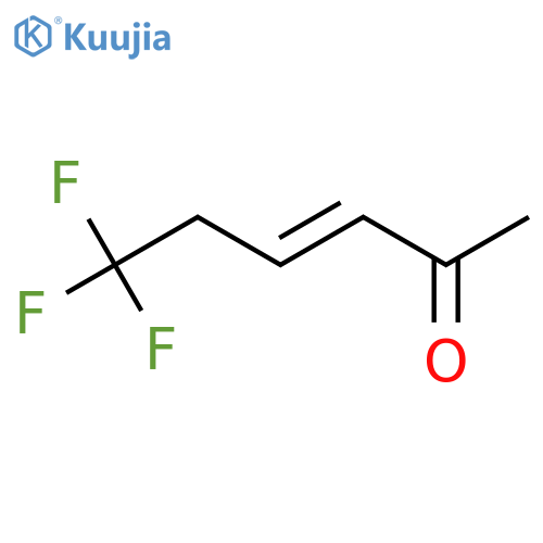 6,6,6-trifluorohex-3-en-2-one structure