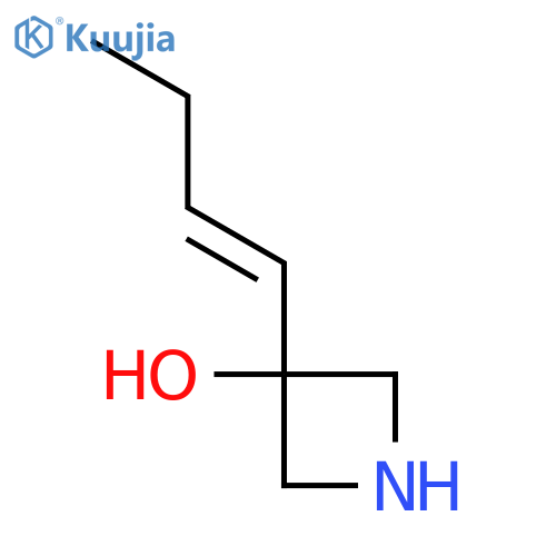 3-(but-1-en-1-yl)azetidin-3-ol structure
