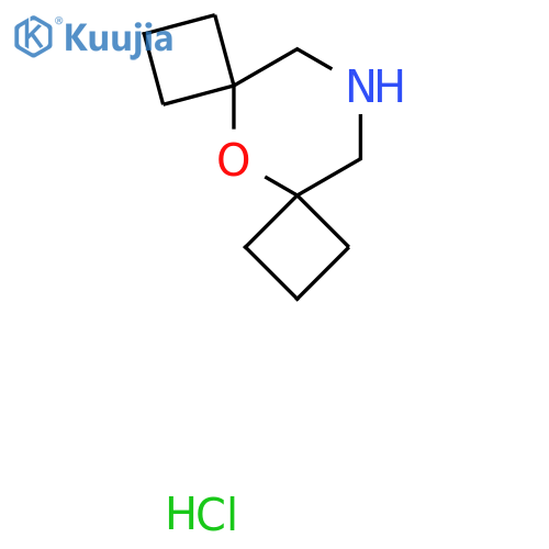 5-Oxa-11-azadispiro[3.1.3^{6}.3^{4}]dodecane hydrochloride structure