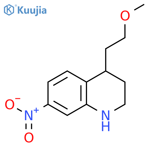 4-(2-methoxyethyl)-7-nitro-1,2,3,4-tetrahydroquinoline structure