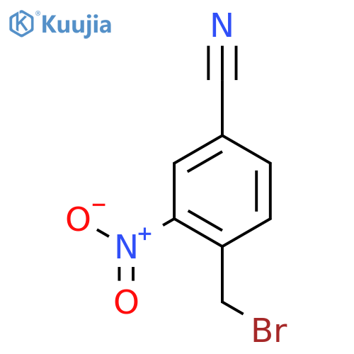 4-(Bromomethyl)-3-nitrobenzonitrile structure