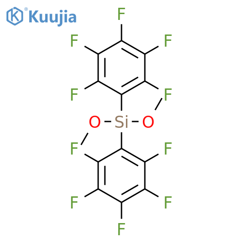 Benzene,1,1'-(dimethoxysilylene)bis[2,3,4,5,6-pentafluoro- structure