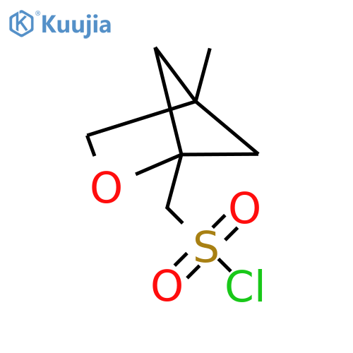 (4-Methyl-2-oxabicyclo[2.1.1]hexan-1-yl)methanesulfonyl chloride structure