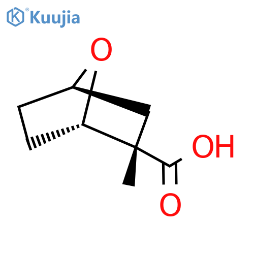 (1S,2S,4R)-2-Methyl-7-oxabicyclo[2.2.1]heptane-2-carboxylic acid structure