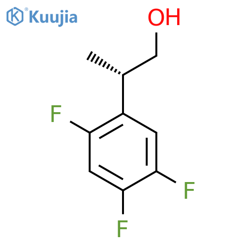 (2S)-2-(2,4,5-Trifluorophenyl)propan-1-ol structure