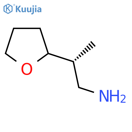 (2R)-2-(Oxolan-2-yl)propan-1-amine structure