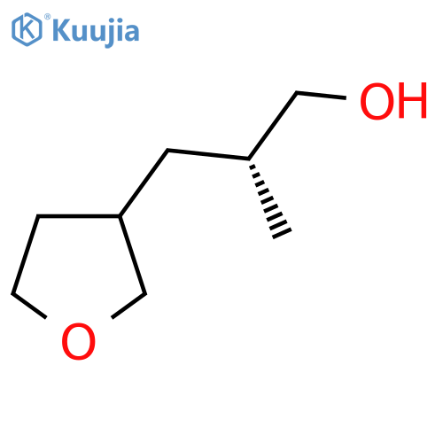 (2R)-2-Methyl-3-(oxolan-3-yl)propan-1-ol structure