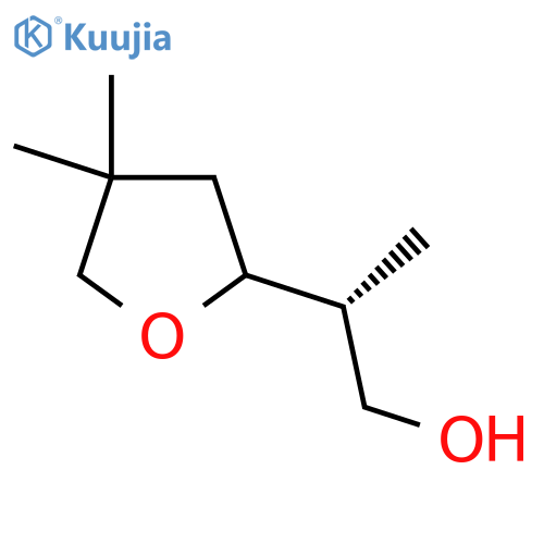 (2R)-2-(4,4-Dimethyloxolan-2-yl)propan-1-ol structure